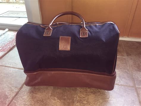 polo ralph lauren overnight bag.